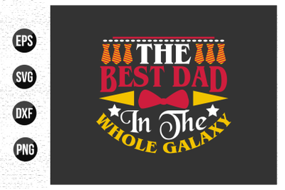 fathers day typographic quotes design vector.