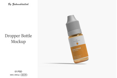 Dropper Bottle Mockup