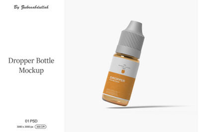 Dropper Bottle Mockup