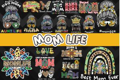Mom life Bundle SVG 20 designs