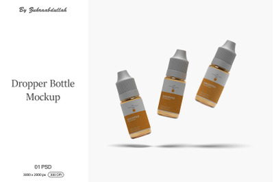 Dropper Bottle Mockup