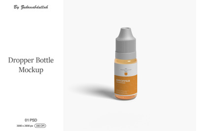 Dropper Bottle Mockup