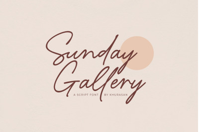 Sunday Gallery