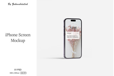 iPhone Screen Mockup