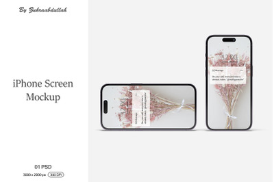 iPhone Screen Mockup