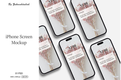 iPhone Screen Mockup