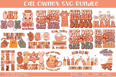 Cat SVG Bundle PNG Cut file