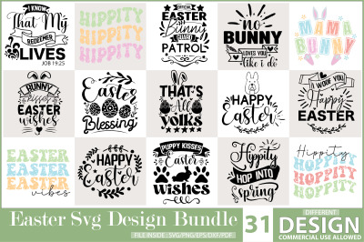 Easter Svg Design Bundle