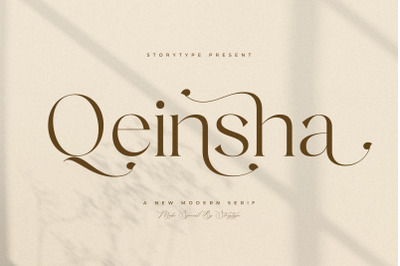 Qeinsha Typeface