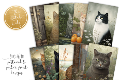 Cats Postcards &amp; Art Prints