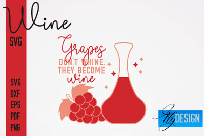 Wine SVG Design | Alcohol SVG Quotes | Party SVG Quotes