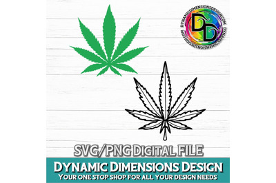 Marijuana Leaf SVG, DXF, Png, Marijuana Leaf Outline Svg, Marijuana, W