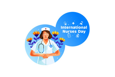 International Nurses Day Illustration