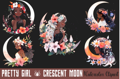 Pretty Girl &amp; Crescent Moon Bundle