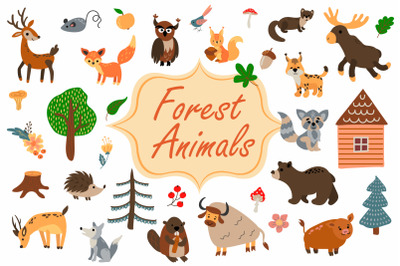 Forest animals-SVG