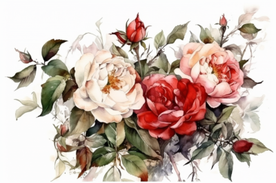 Red and White Roses | Mothers Day Collection
