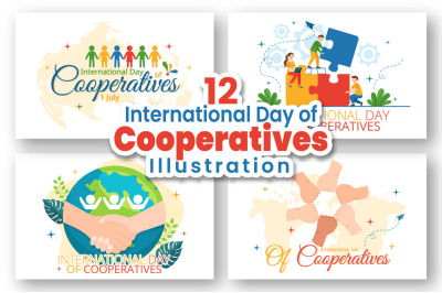 12 International Day of Cooperatives Illustration