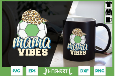 Mama Vibes Soccer Leopard