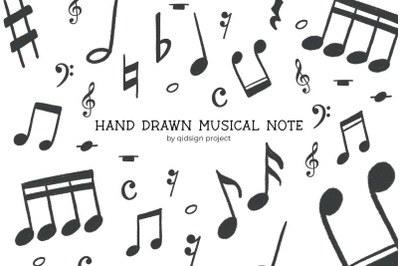 Hand Drawn Musical Note | 20 Variations