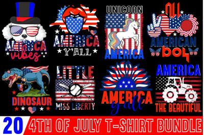 4th Of july T-shirt Bundle,4th July ,Designs 4th Of July Design ,Svg T