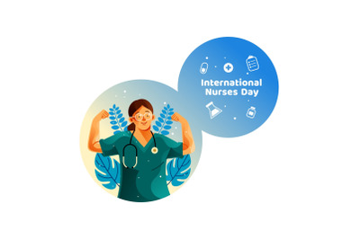 Strong Nurse for International Nurses Day