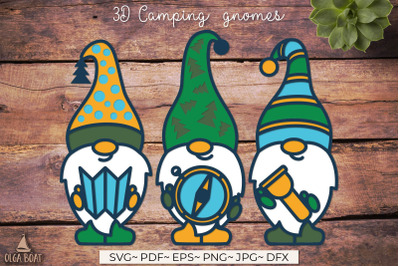 Camping gnomes svg  for Camping lover