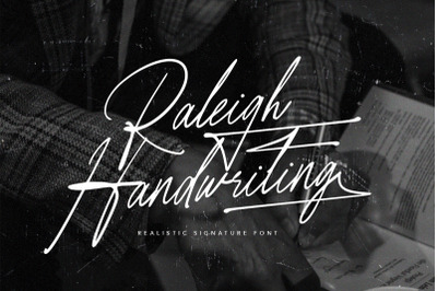Raleigh Handwriting - Signature Font