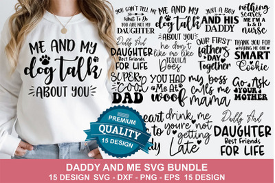 DADDY AND Me Svg Bundle