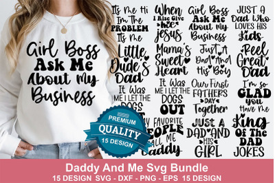Daddy And Me SVG Bundle