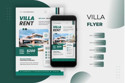 Villa - Flyer