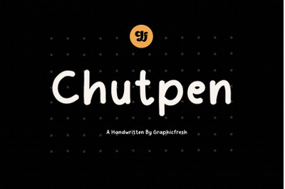 Chutpen - The Editorial Font