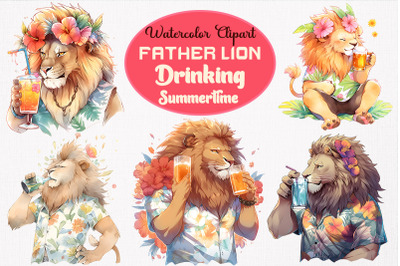 Father Lion Drinking Summertime Bundle