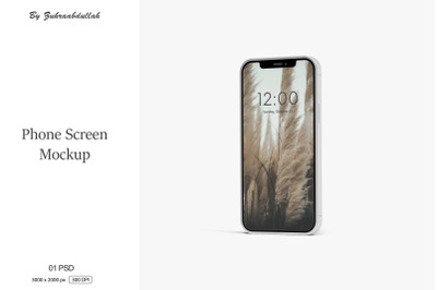 Phone Screen Mockup