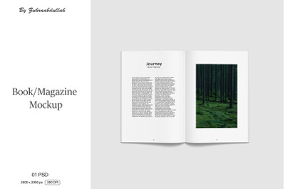 Book/Magazine  Mockup