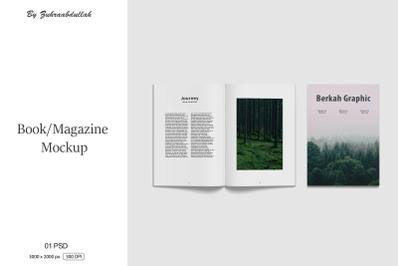 Book/Magazine Mockup