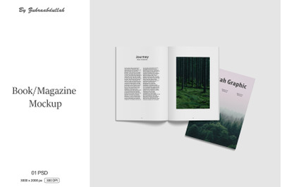 Book/Magazine Mockup