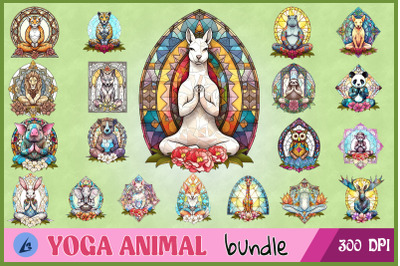 Animal Yoga Bundle Sublimation 20 design