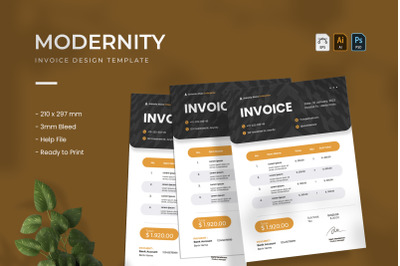 Modernity - Invoice