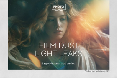 Film Dust Light Leaks Overlays