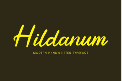 Hildanum font