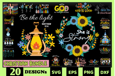 Christian Bundle SVG 20 designs