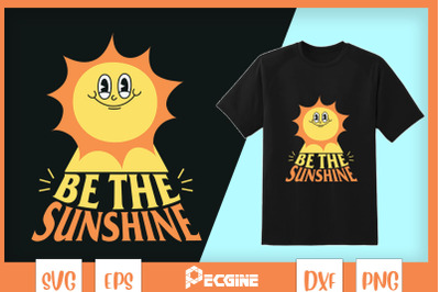 Be the Sunshine Cartoon Sun