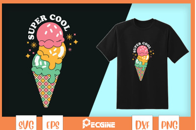 Ice Cream Summer Super Cool