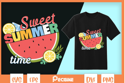 Watermelon Summer Time Summer Vibes