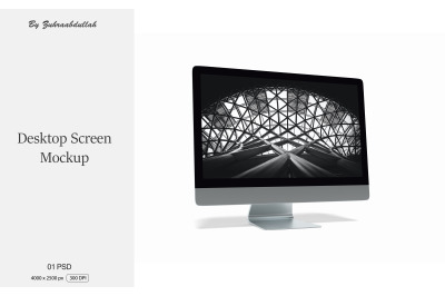 Desktop Screen Mockup