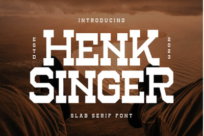 Henk Singer Typeface