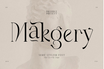 Makgery Typeface