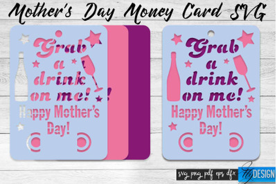 Mothers Day Money Card SVG | Mothers Day SVG Design | Mom SVG Quotes