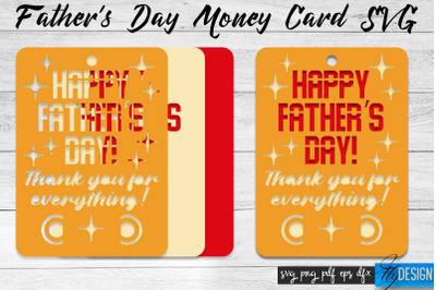 Fathers Day Money Card SVG | Fathers Day SVG Design | Dad SVG Quotes