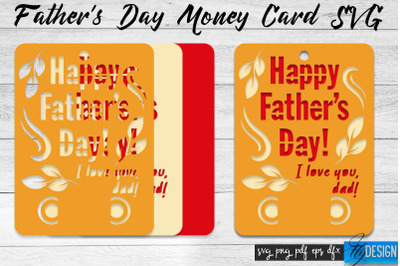 Fathers Day Money Card SVG | Fathers Day SVG Design | Dad SVG Quotes